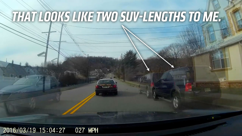 Illustration for article titled Why Did This Cop Brake-Check A Driver?